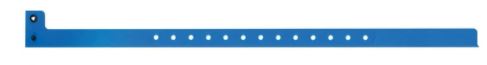 Blue 1/2" Plastic Wristband main image